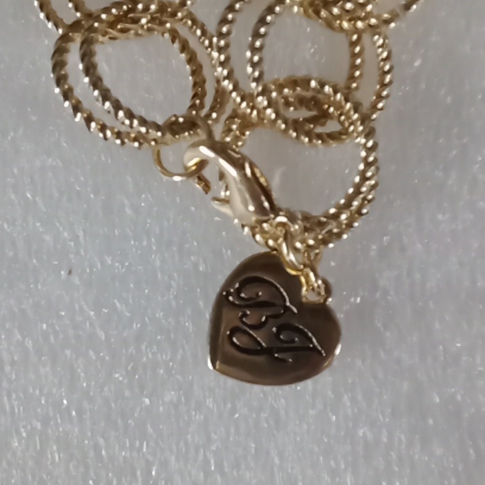 Betsy Johnson Gold Necklace #A217 - Picture 3 of 7